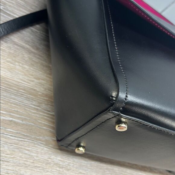 7372 Kate Spade black leather crossbody 244017372 - Picture 7 of 16